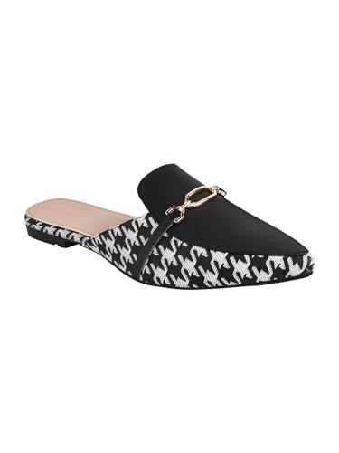 Image of TRYME Trending Stylish Buckle Bellies Soft & Comfortable Flat Mules Sandal for Womens and Girls