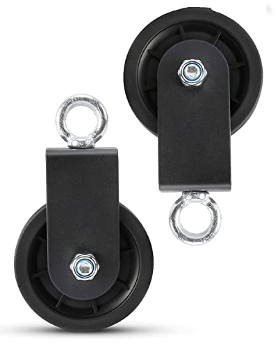 Amazon | 滑车 ケーブルマシン サイレント 360度の回転 プーリー