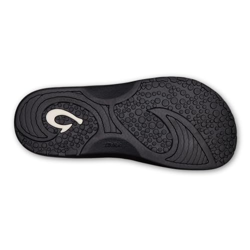 Image of OLUKAI Hokua Men's Beach Sandals, Quick-Dry Flip-Flop Slides, Water Resistant & Wet Grip Rubber Soles, Compression Molded Footbed & Soft Comfort Fit