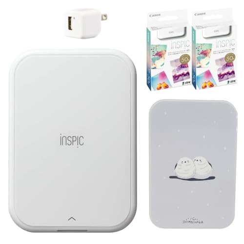 値下げ⭕️Canonミニフォトプリンターinspic PV-223-WH Amazon.co.jp: キヤノン ミニフォトプリンター iNSPiC PV-223 ホワイト