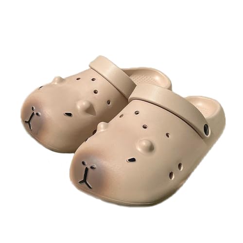 Adorable Capybara Slippers, Cute Cartoon Couple Slides Men Women, Unisex Summer Sandals for Indoor/Outdoor
