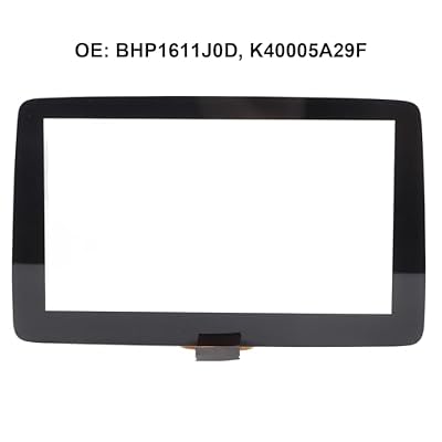 Ymiko 7 Touch Screen Digitizer Replacement for 2014-2016 Mazda 3 Infotainment Display BHP1611J0D K40005A29F Navigation Screen Glass Acrylic Transparent