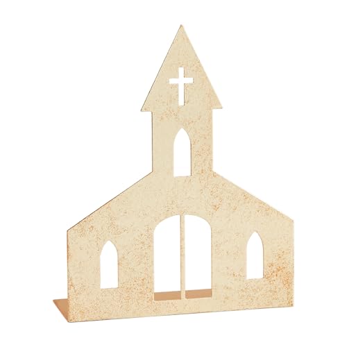 Mud Pie Med Gold Tin Church Table SITTERS