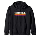 Photo Gallery grafica retrò telluride colorado - telluride co felpa con cappuccio Photo Gallery grafica retrò telluride colorado - telluride co felpa con cappuccio