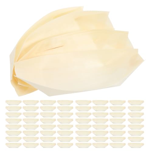 Barquettes à sushis en bois pour buffets de réception chic - 2