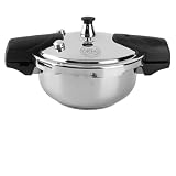 Cunyuer Mini Pressure Cooker 1.8 Liter/1.6 Quart, Small Pressure Cooker, 304 Stainless Steel...