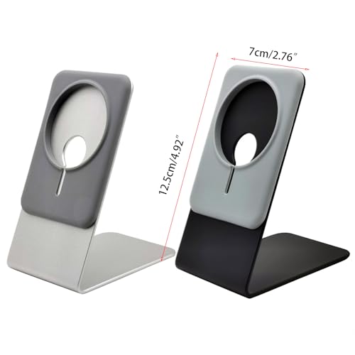 Charge rapide avec support téléphone portable magnétique USB noir