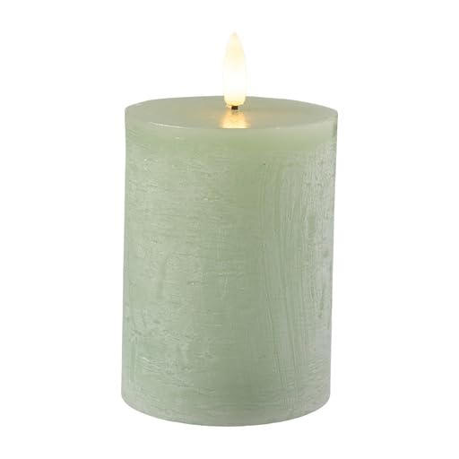 Florissima LED-Echtwachskerze mit realistischer 3D-Flamme und...