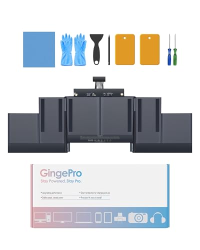 GingePro Replacement Battery for MacBook Pro A1398 15-Inch 2013-2015