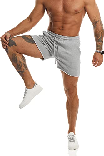 Ouber Men's Workout Squatting Shorts Slim Fit Gym Weightlifting Bodybuilding 5