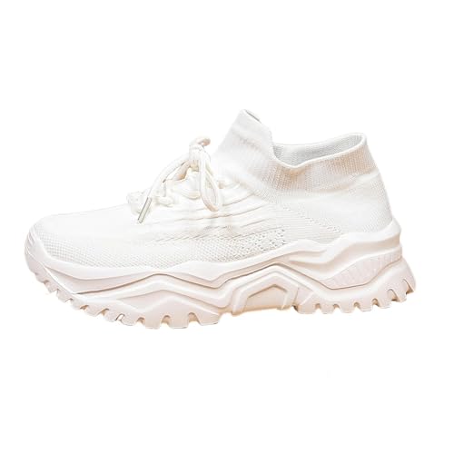 Nurse Babe Shoes Ortho Pro Shoes for Women Ladies Chunky Sneakers Solid Color Tennis Shoe Lightweight Casual Mid Top Sneakers Comfortable Walking Sneaker Soft Sole Mesh Footwear