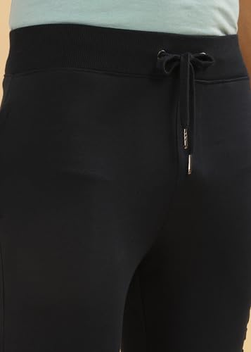 Image of Force NXT Men's Super Combed Cotton Rich French Terry Fabric Solid Joggers | Active Joggers for Men | Comfortable Waistband with Zipper Pocket for Daily Workout