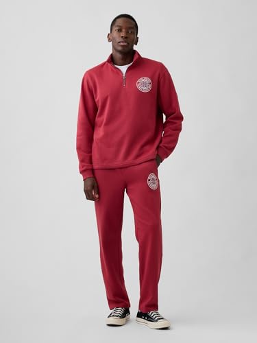 Image of Gap Men Printed Standard Fit Ankle Length Trackpants