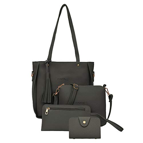 FRAUIT Set di 4 pezzi Pochette Donna Elegante