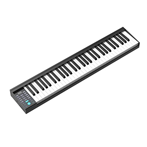Piano à clavier 61 touches Piano numérique portable Double haut-parleurs intégrés Bluetooth MIDI Piano électronique avec pédale de sustain Idéal for les adultes, les enfants et les débutants - Les Beatles, Paul McCartney, John Lennon, RIngo Starr, George Harrison Piano à clavier 61 touches Piano numérique portable Double haut-parleurs intégrés Bluetooth MIDI Piano électronique avec pédale de sustain Idéal for les adultes, les enfants et les débutants