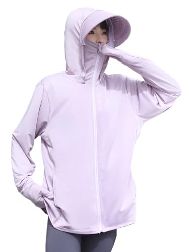 [QUNCHAORI] bVK[h fB[X UVJbg UPF50+ p[J[ Ăh~pO[ut O΍ ʋC t[ht ڐG⊴ ⊴f 傫TCY Ăh~ Ă΍EFA  (Free, p[v)