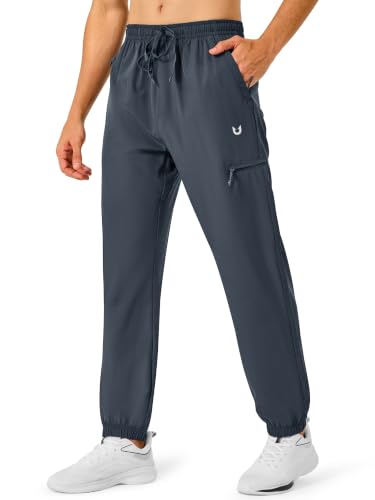 NORTHYARD Men's Lightweight Hiking Pants Water Resistant Outdoor Sweatpants