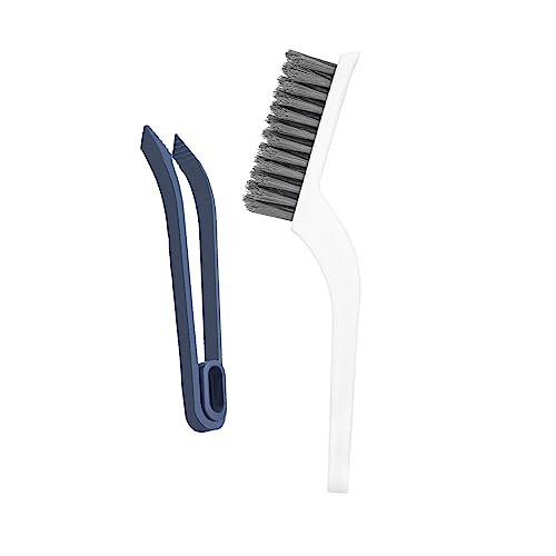 PERZOE Brosse de Salle de Bain Climatisation Obturateur Brosse de Nettoyage Trou de Suspension Gadget de Cuisine Blanc