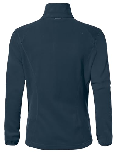 VAUDE Damen Rosemoor Fleecejacke, Zip-In-Funktion, angenehm warm und atmungsaktiv, dark sea, 40