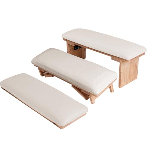 Repose-ongles pliable manucure réglable en microfibre PU et éponge - 2