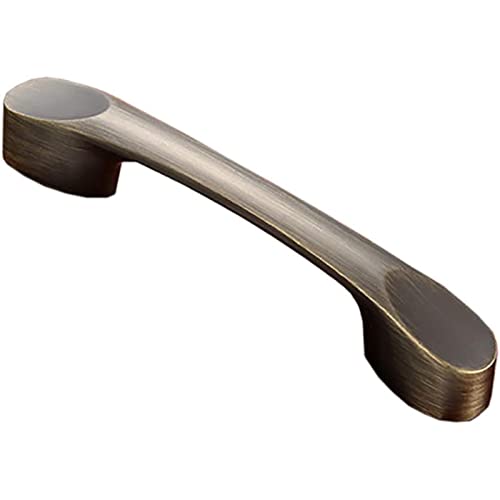 MACHSWON 5PCS Vintage Cabinet Handles Zinc Alloy Antique Bronze Handle Pulls Retro Furniture Door Cupboard Drawer Pull Handles Hole Center 64mm - Image 4