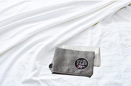 Soft Washable Cum Rag - Ideal Sex Towel, Jizz Cloth & Jackoff Wipe - Great Bachelor & Valentine's Gag Gift (Gray)3