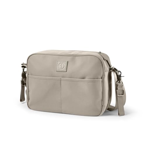 Sac à Langer Elodie Details - Prune - Style Sac à Main Tendance Avec Poches Isothermes Et Matelas Intégré