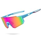 Polarized Sports Sunglasses for Men Women Youth Baseball Fishing Running Cycling Golf Trekking TAC Glasses