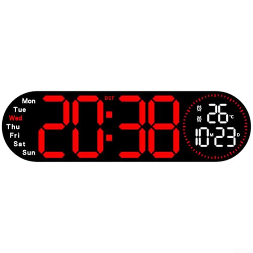 Horloge murale LED pour ne plus rater vos rendez-vous