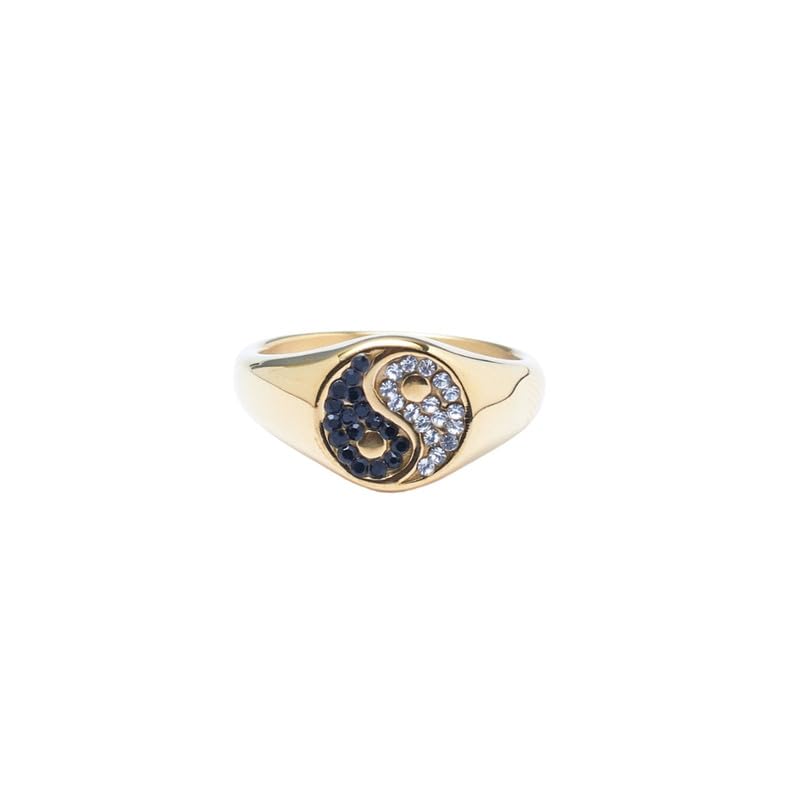 Salty Alpha Yin Yang Unitys Finger Ring for Men & Boys | Stainless Steel | Stylish & Minimal | Birthday Gift | Aesthetic Jewellery | Accessories for Everyday Wear (B0D3XRMPTK) Amazon Price History, Amazon Price Tracker