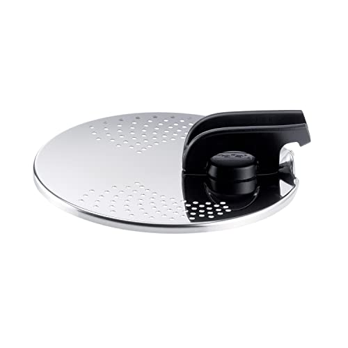 Tefal Ingenio Couvercle égouttoir acier inoxydable, Rangement facile, Multidiamètre, Compatible...