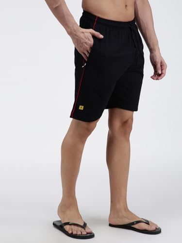 Image of Comfy Plain Bermuda Zipper