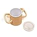 Ableware Artho Easy-to-Grasp Thumbs-Up Lightweight Drinking Cup with Lid