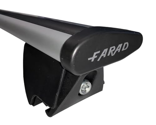 Farad - Barre portatutto Aerodynamic Silver in alluminio della Farad con kit...