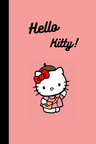 Hello Kitty: Hello Kitty School Supplies. 120 Pages, 6 x 9 Inches, Hello Kitty Planner, Hello Kitty Notebook for School