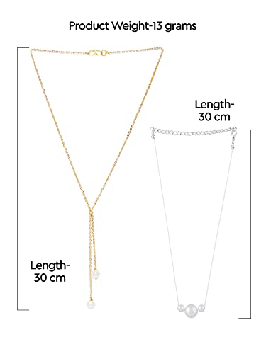 Set of 2 Modern Necklaces For Women