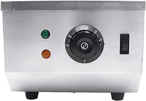 Máquina eléctrica para fundir chocolate 2 pzas acero inoxidable digital miniatura 6