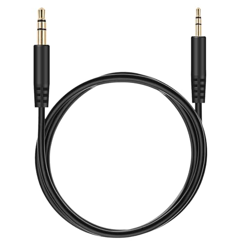 Xintronics Replacement Audio Cable Cord 3.5mm to 2.5mm Aux Wire Compatible with Sennheiser Game ONE Game Zero Momentum 4 ACCENTUM GSP 300 301 302 600 EPOS H6Pro PC38X Gaming Headset 5ft (No Mic)