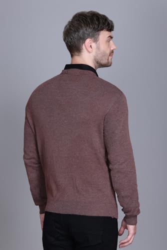 Image of V Neck Wool Sweater Pullover for Men Winter Fullsleeve | Warm Fabric