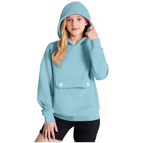 Teen Girls Fashion Hoodies Long Sleeve Oversized Hooded Pullover Sweatshirts Fall Winter Preppy Clothes3