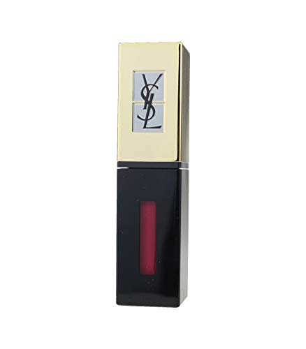 Yves Saint Laurent Rouge Pur Couture Vernis A Levres Glossy Stain Lipstick 201 YSL Lipstick Women 0.20 oz / 6 ML - TESTER SAMPLE LARGE - 4213
