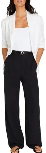 Club Monaco Women's Pleated Lightweight Trouser