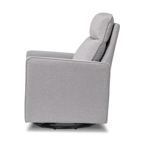 DaVinci Gabby Glider Recliner Nursery Chair w/ 360° Swivel - Misty Grey - image 6