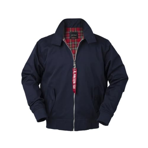 Men's Solid Varsity Bomber Jacket Harrington Jacket