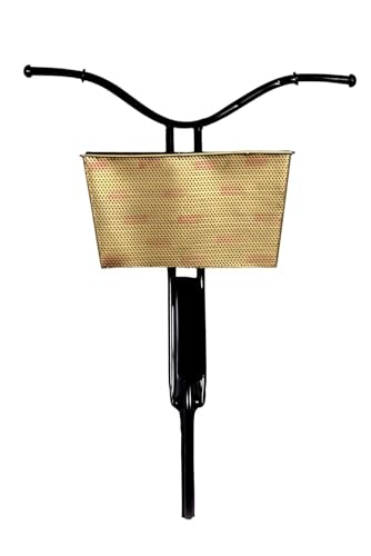 Image of PEDEX- Iron Wall Basket Cycle Shape Decorative Planter Iron Plant Stands for Flower Pot Holder Indoor Outdoor Home Garden Patio Balcony Living Room Decor (10x22 Inch)