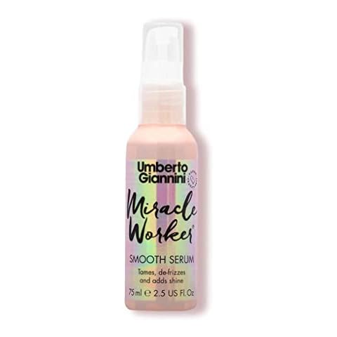 Umberto Giannini Miracle Worker Smooth Hair Serum, Vegan & Cruelty Free Smoothing De-Frizz Shine Enhancing Serum 75ml Cover