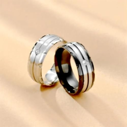 Bagues pour hommes d'une finition joaillerie minimaliste