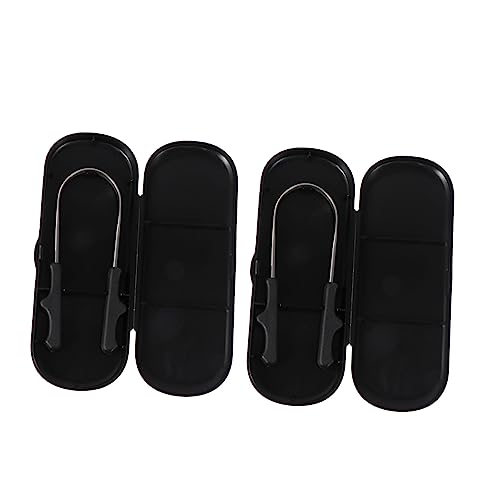 Anneome 2Sets Cleaners for Adults Grade Reusable Scrapers for Healthy Oral Care with Storage Cases Chic Design