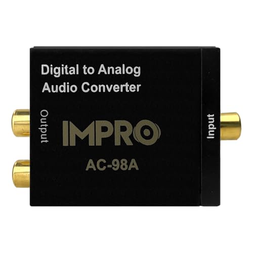 ImPro AC-98A Optical Audio-Video Processor Karaoke-Ready Smart TV Connection Solution for Optical...