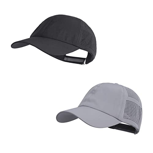 Image of HH HOFNEN Women Quick Drying Baseball Cap Sun Hat Unstructured Golf Hat